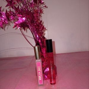 Juicy couture Victoria's Secret travel size roller ball perfumes